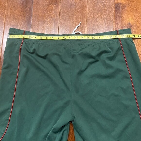 Adidas Milwaukee Bucks Y2K Basketball Workout Shorts Green Red Men's Size XLT - Picture 6 of 8
